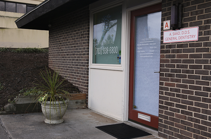 front of dental office